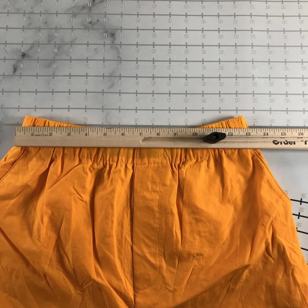 BR Sport Banana Republic Shorts Mens XS Orange Packable Wind Water Resistant